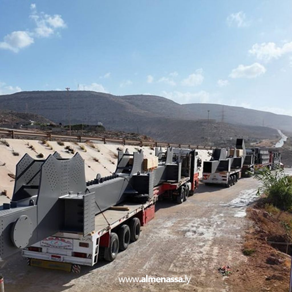 استمرار العمل في مشروع "كوبري وادي الناقة 2" لتحسين البنية التحتية غرب درنة 4 05 5 استمرار العمل في مشروع "كوبري وادي الناقة 2" لتحسين البنية التحتية غرب درنة