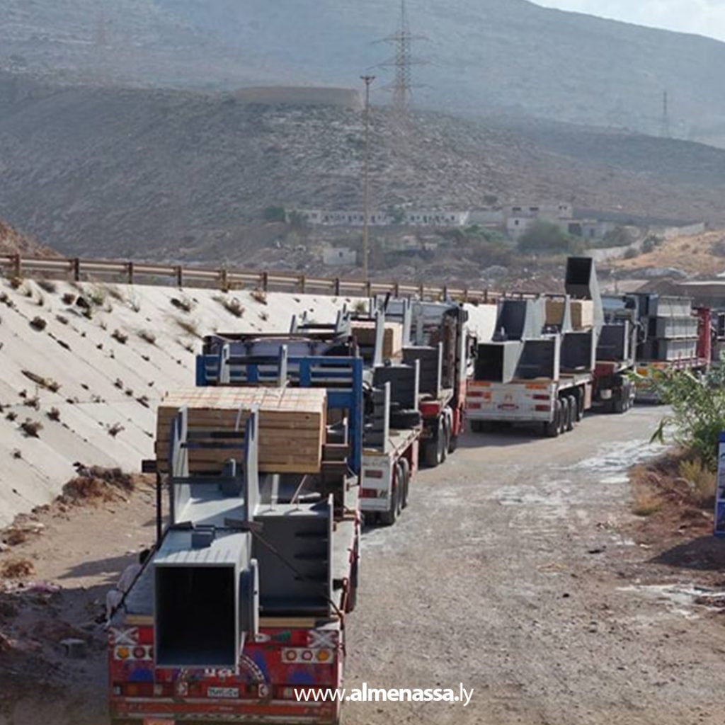 استمرار العمل في مشروع "كوبري وادي الناقة 2" لتحسين البنية التحتية غرب درنة 7 08 1 استمرار العمل في مشروع "كوبري وادي الناقة 2" لتحسين البنية التحتية غرب درنة