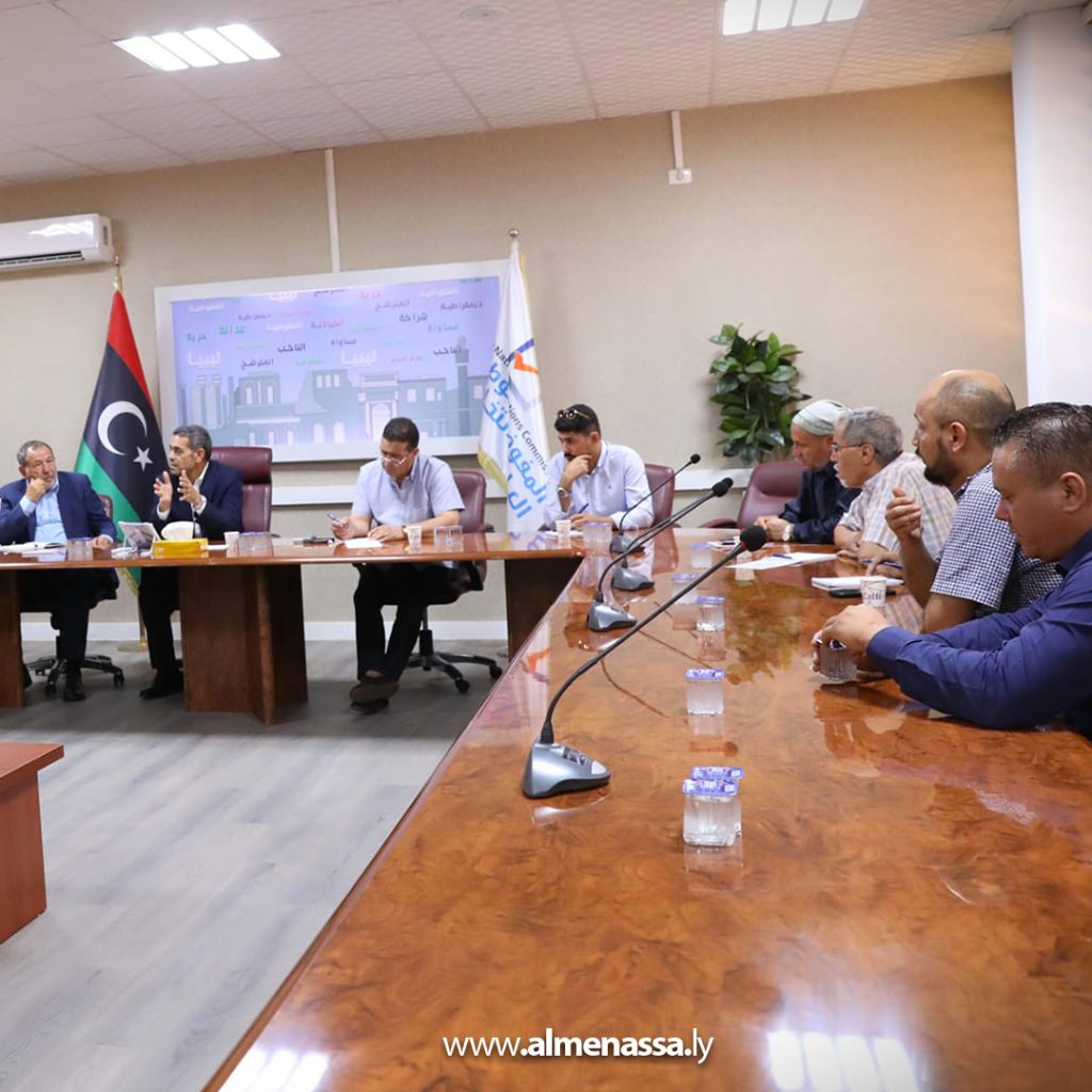Extra 206 السايح يبحث مع وفد من مصراتة سبل إنجاح الانتخابات البلدية