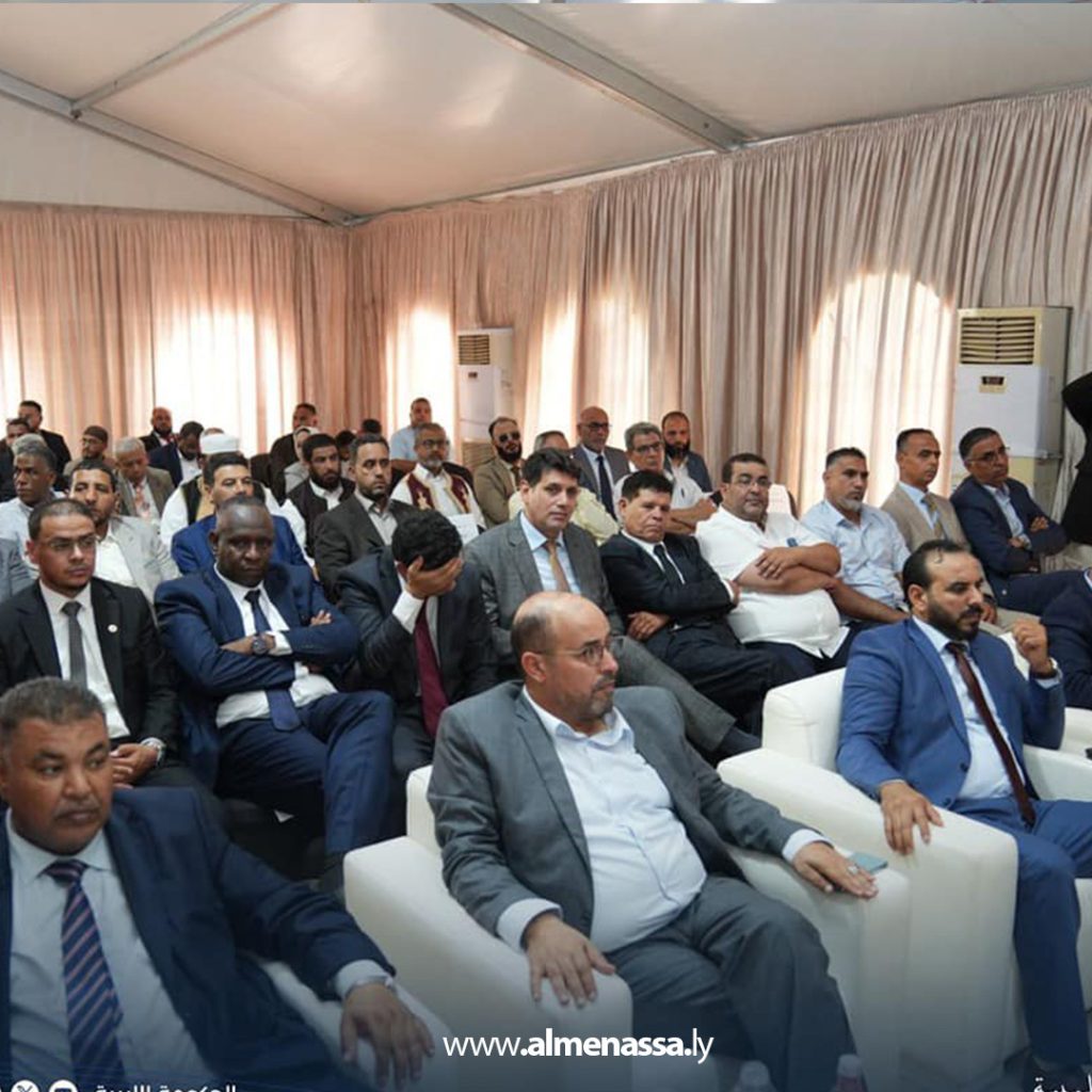 Extra1 67 حماد يفتتح رفقة رئيس مجلس النواب مجموعة من المشاريع الخدمية بمدينة أجدابيا
