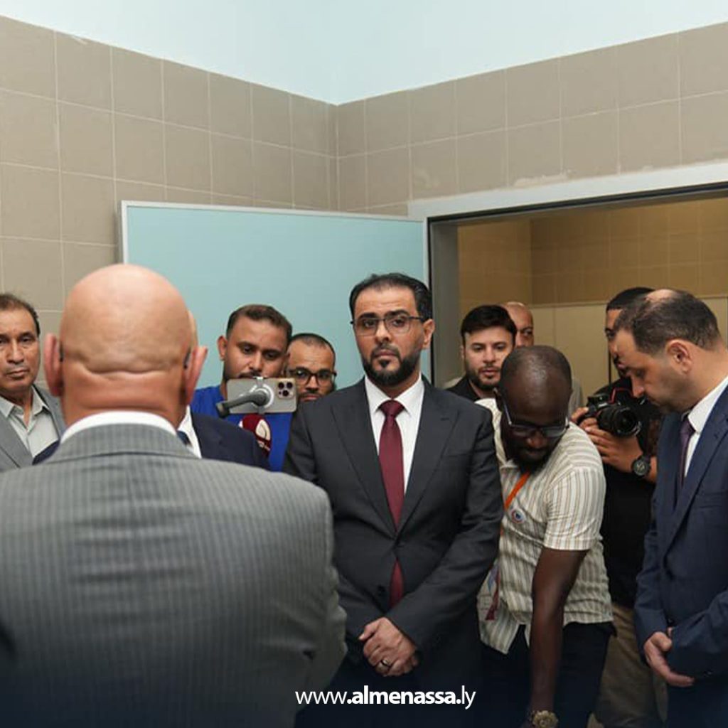 Extra6 25 حماد يفتتح رفقة رئيس مجلس النواب مجموعة من المشاريع الخدمية بمدينة أجدابيا