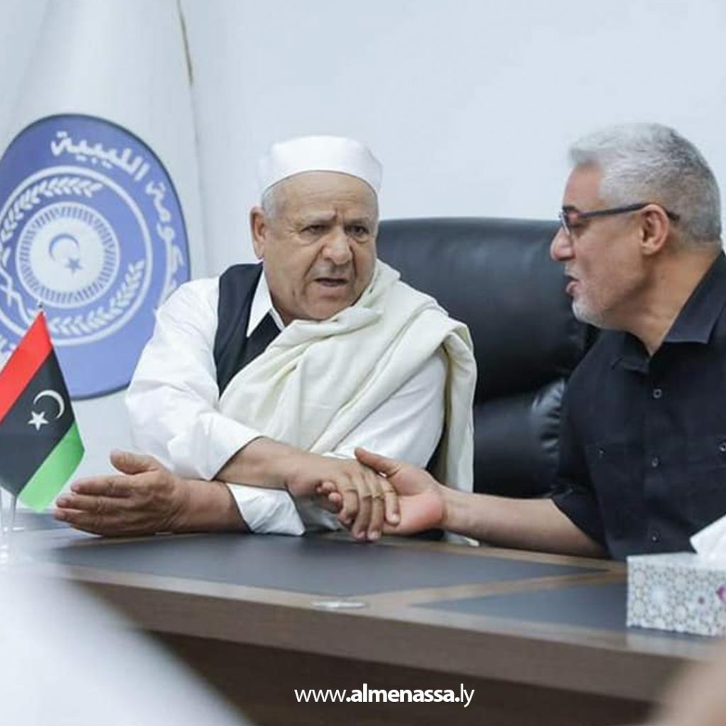 Extraaa 108 وزير الحكم المحلي يُطلق مبادرة إعمار بلدية بني وليد