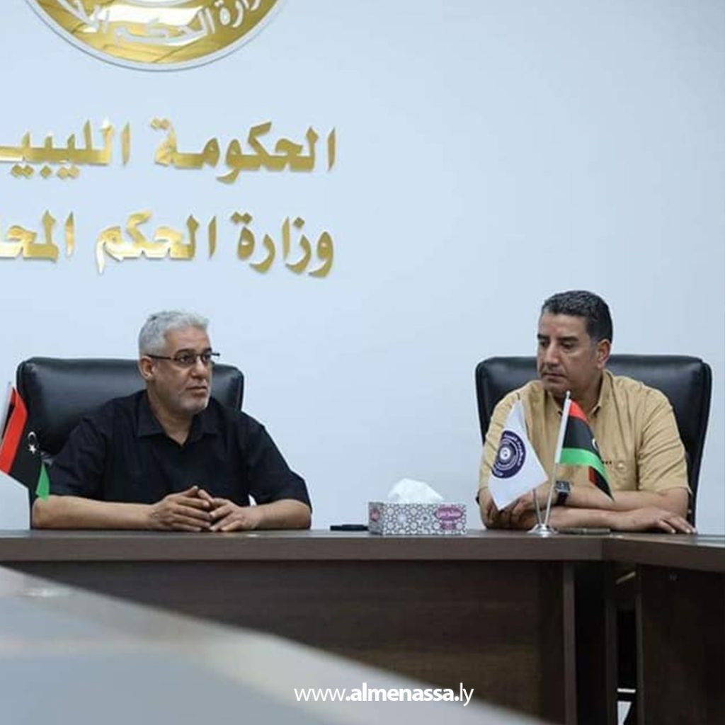 Extraaaaa 46 وزير الحكم المحلي يُطلق مبادرة إعمار بلدية بني وليد