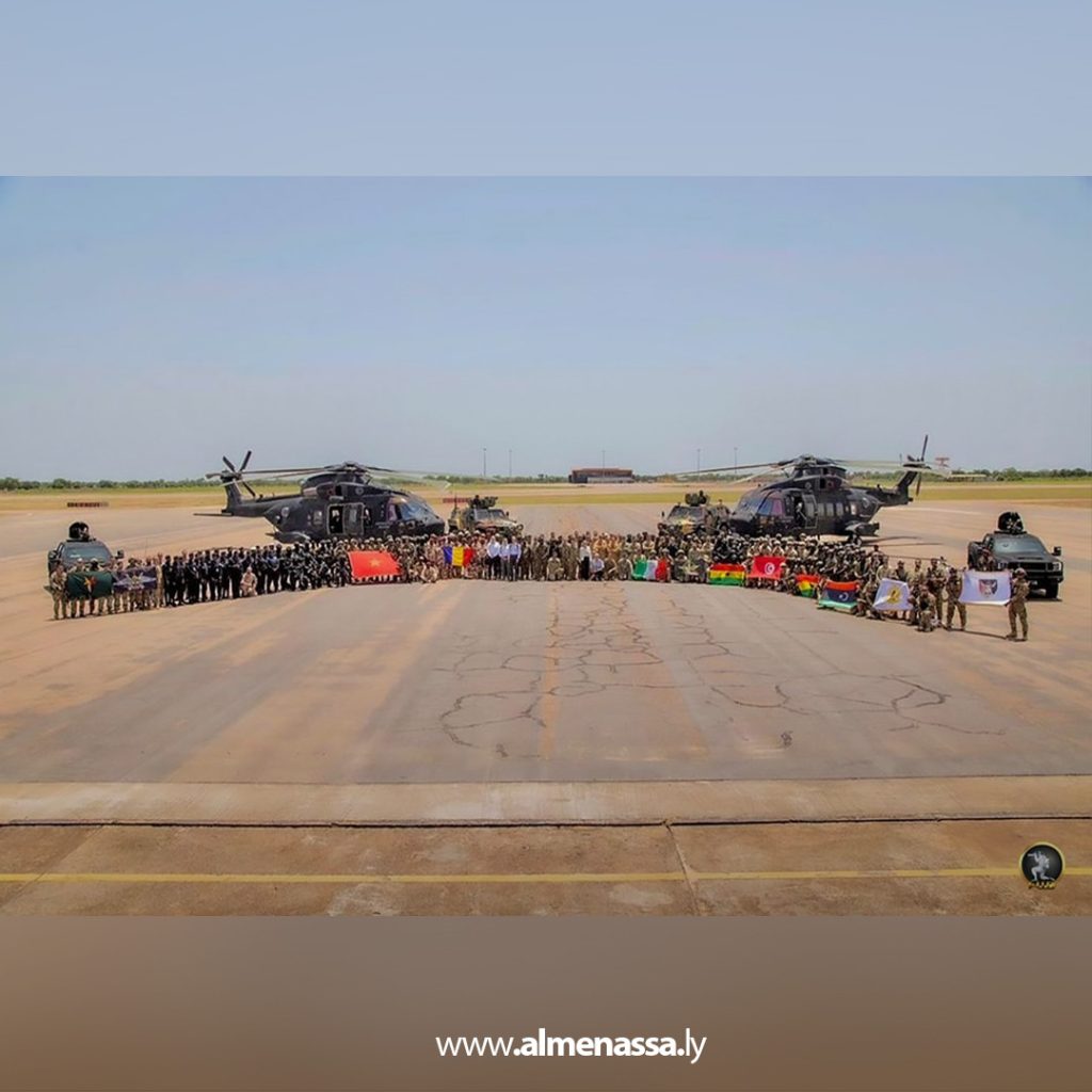extra3 7 القوات المسلحة تشارك في التدريبات العسكرية الدولية بغانا