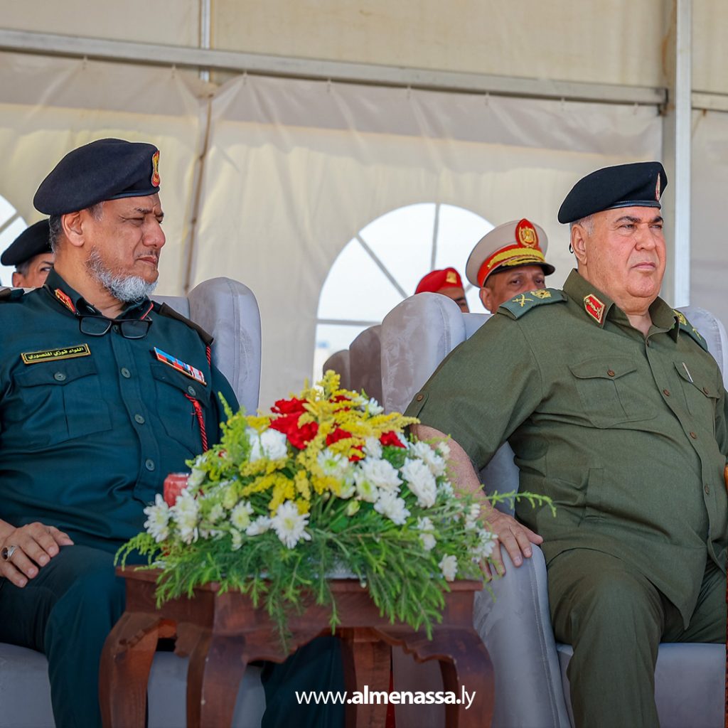 010 الفريق صدام حفتر يشارك في تخريج الدفعة الأولى من مجندي مركز تدريب قنفودة