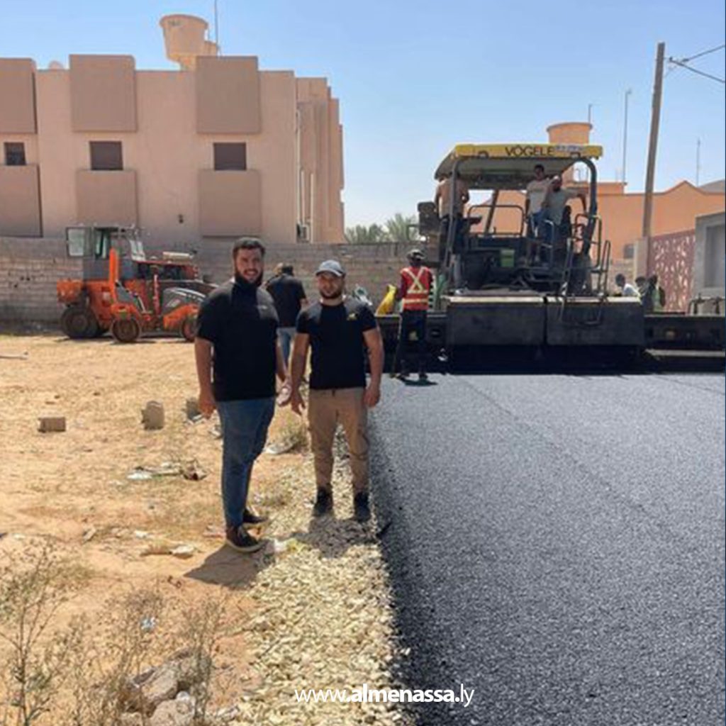 Extra 276 إنجاز 85% من مشروع طريق الفرع البلدي الكريمية