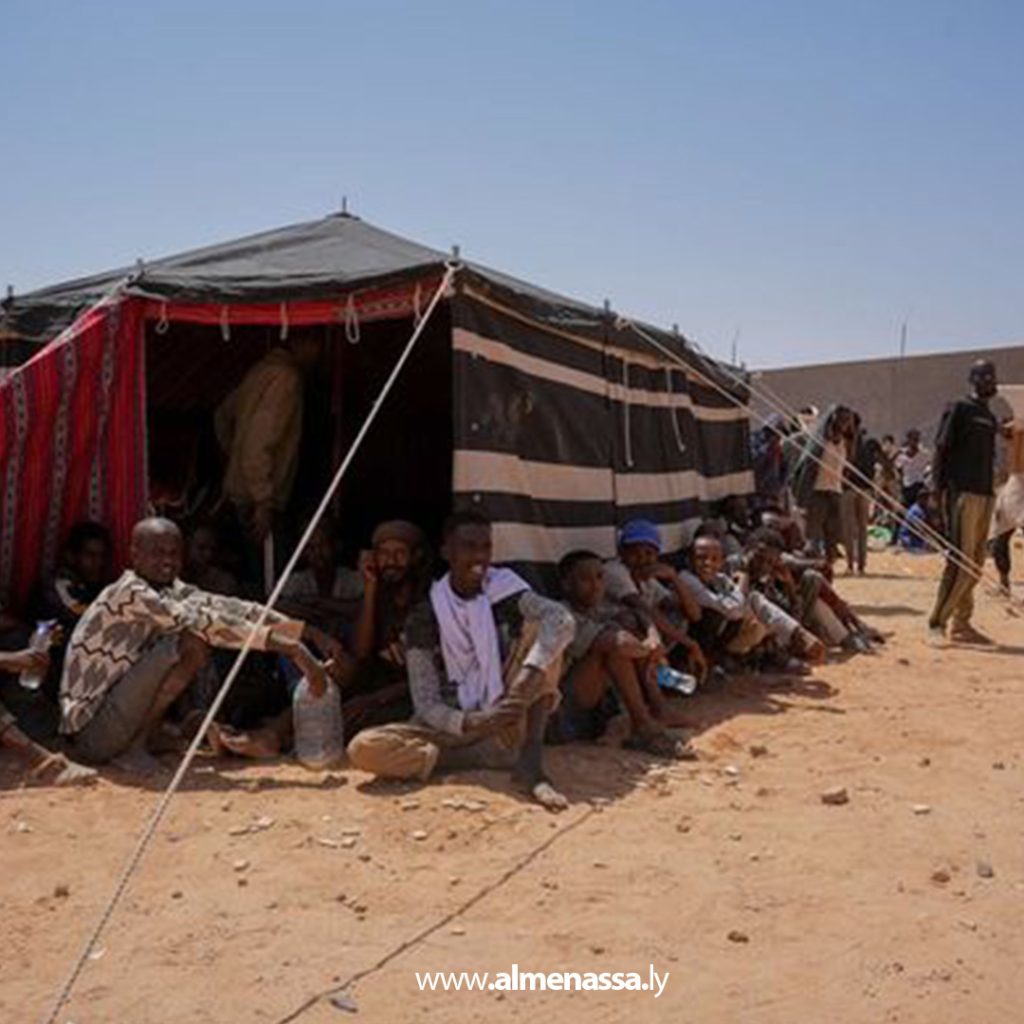 Extra 286 تقديم الدعم الصحي لـ 1400 مهاجرا بالتعاون مع القيادة العامة للجيش
