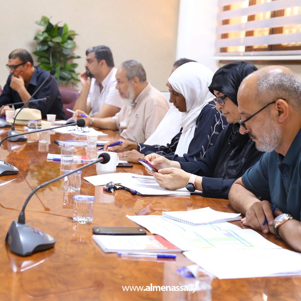 Extra 76 السايح يعقد اجتماعاً مع الإدارات الفنية لمراجعة مراحل التسجيل واستعدادات المرحلة المقبلة