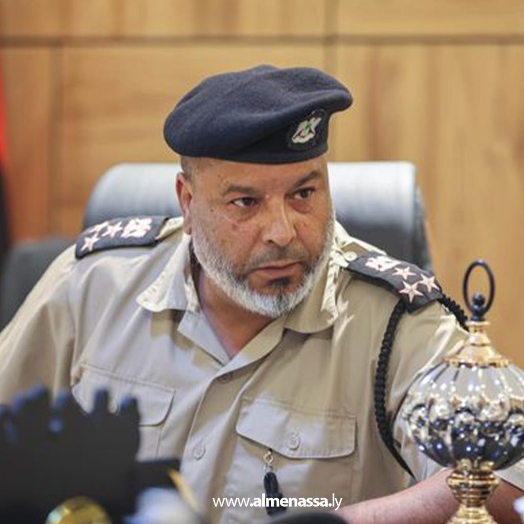 Extra1 34 أبوزريبة يبحث مع مدير أمن جردس العبيد الوضع في البلدية