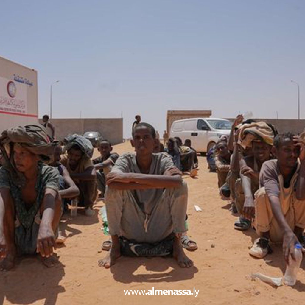 Extra2 108 تقديم الدعم الصحي لـ 1400 مهاجرا بالتعاون مع القيادة العامة للجيش
