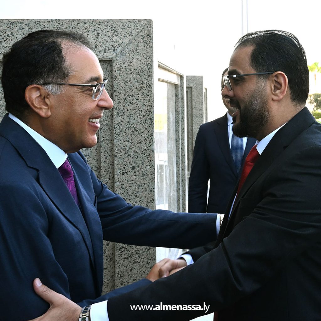 Extraa 61 مدبولي يستقبل حمّاد بمقر الحكومة في العلمين الجديدة لبحث تعزيز التعاون وإعادة الإعمار