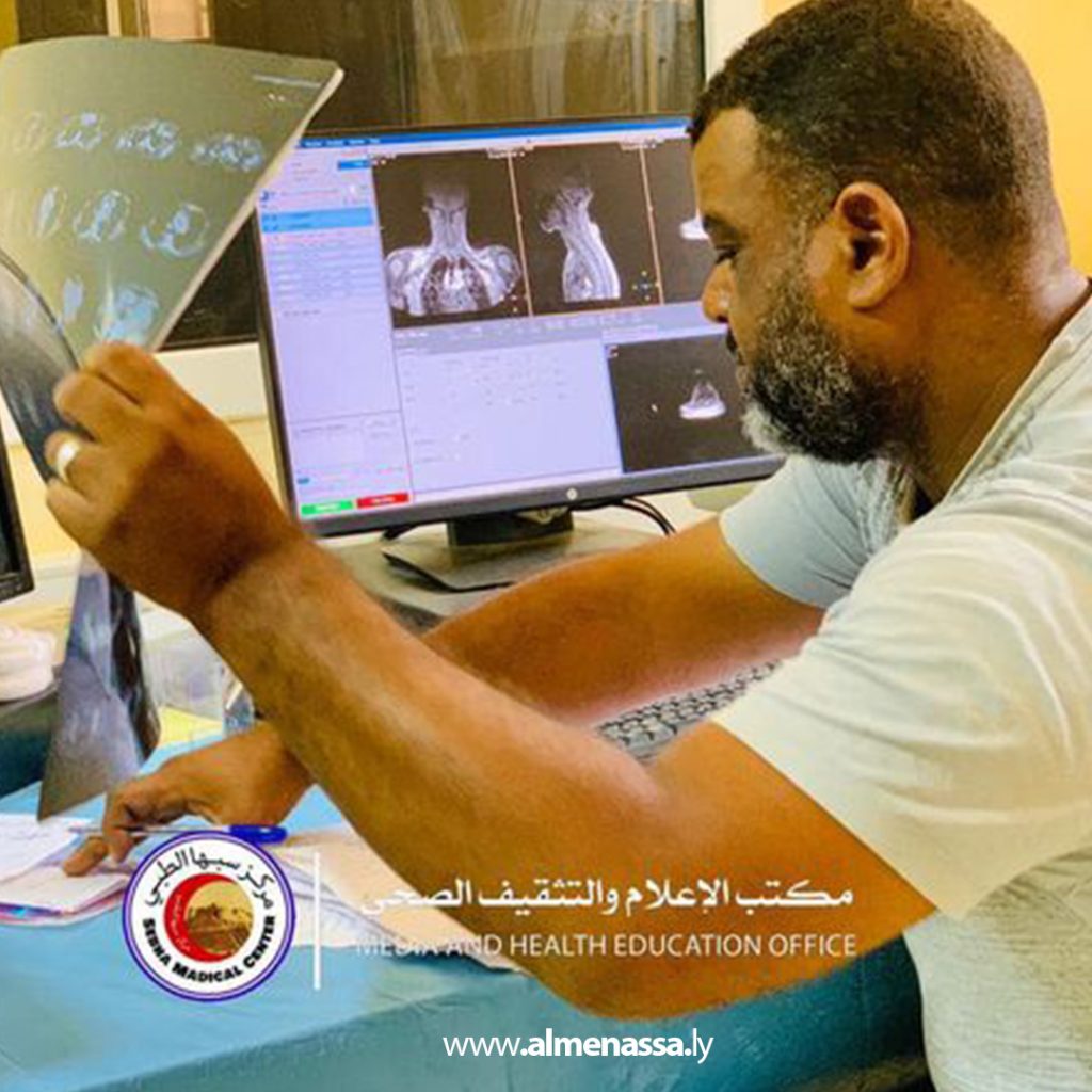 Extraa 95 سبها الطبي يرجح تضرر جهاز التصوير المقطعي "الرنين"