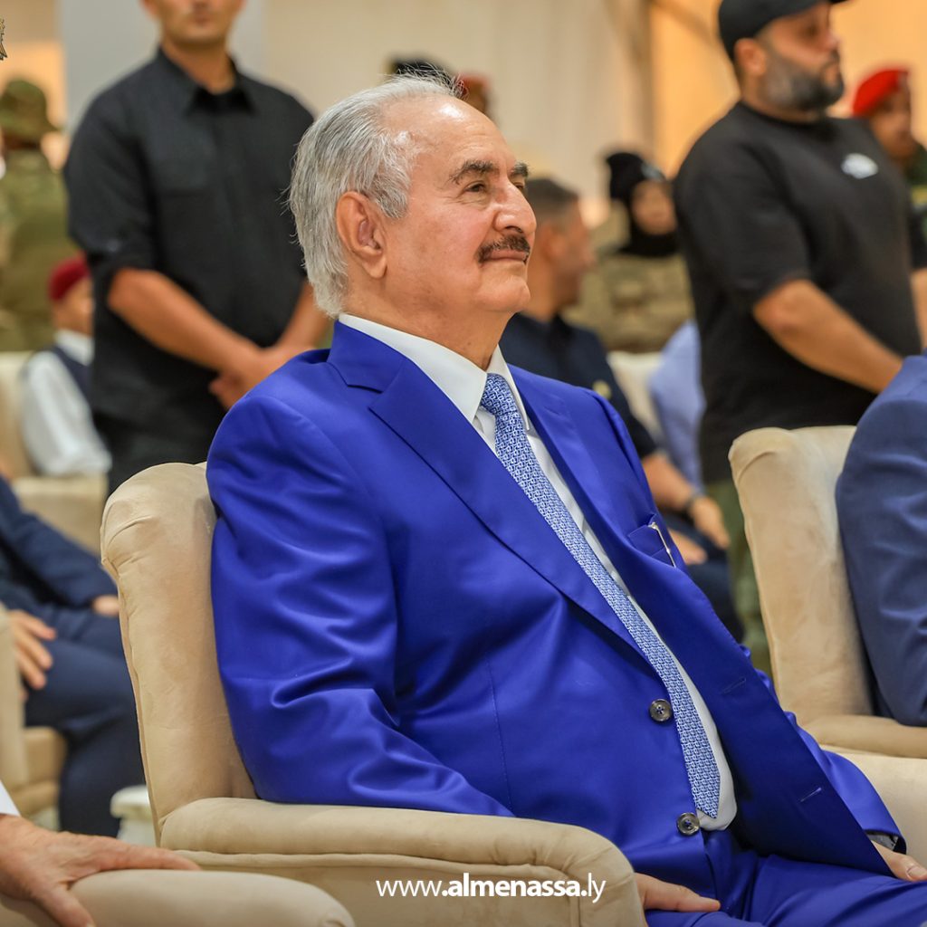 Extra 16 1 القائد العام للقوات المسلحة يشهد أول حفل تخرج في درنة بعد الكارثة