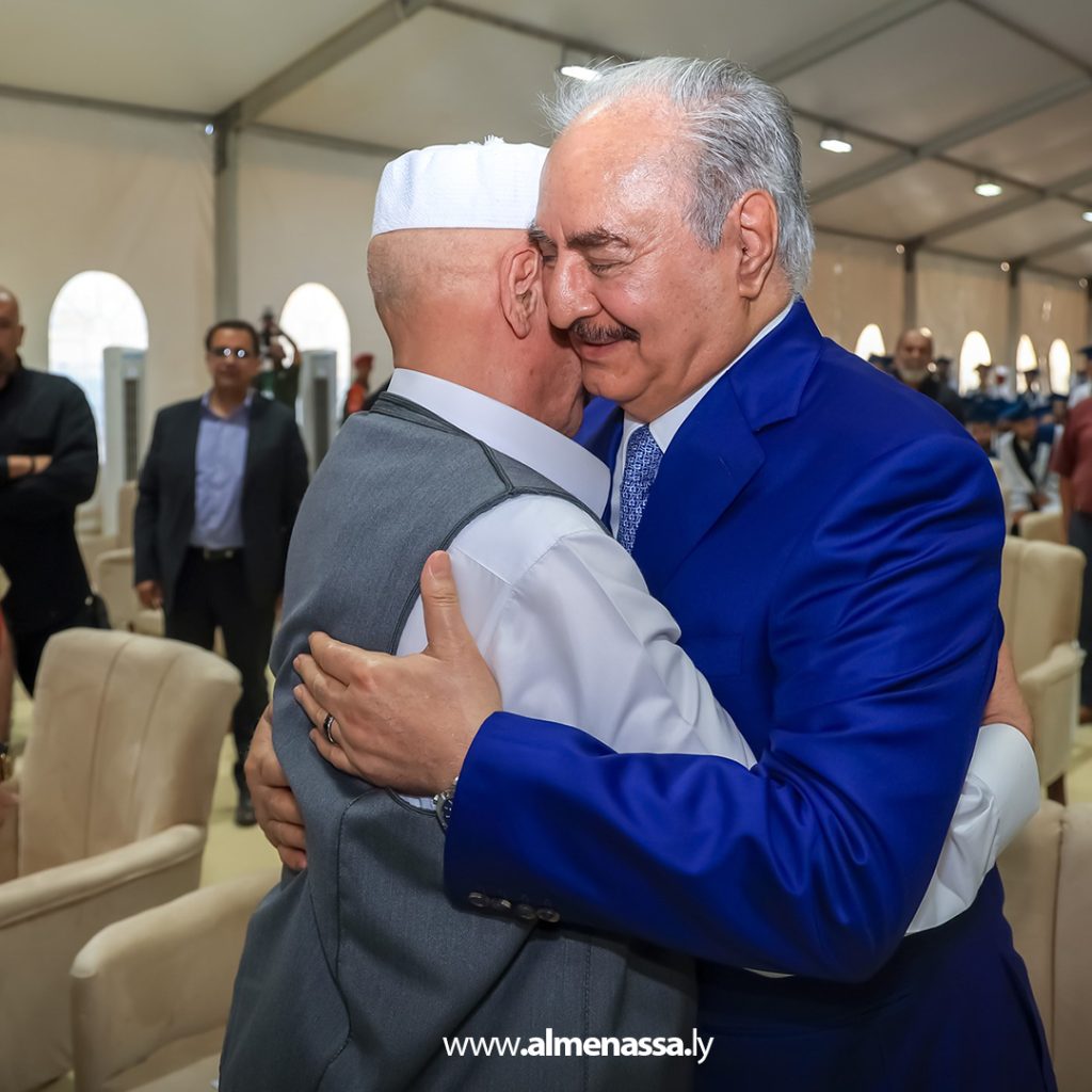 Extra 18 1 القائد العام للقوات المسلحة يشهد أول حفل تخرج في درنة بعد الكارثة
