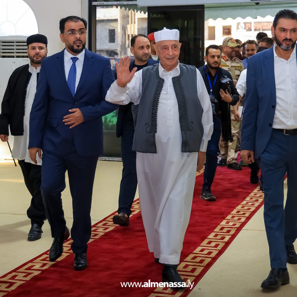 Extra 19 1 القائد العام للقوات المسلحة يشهد أول حفل تخرج في درنة بعد الكارثة