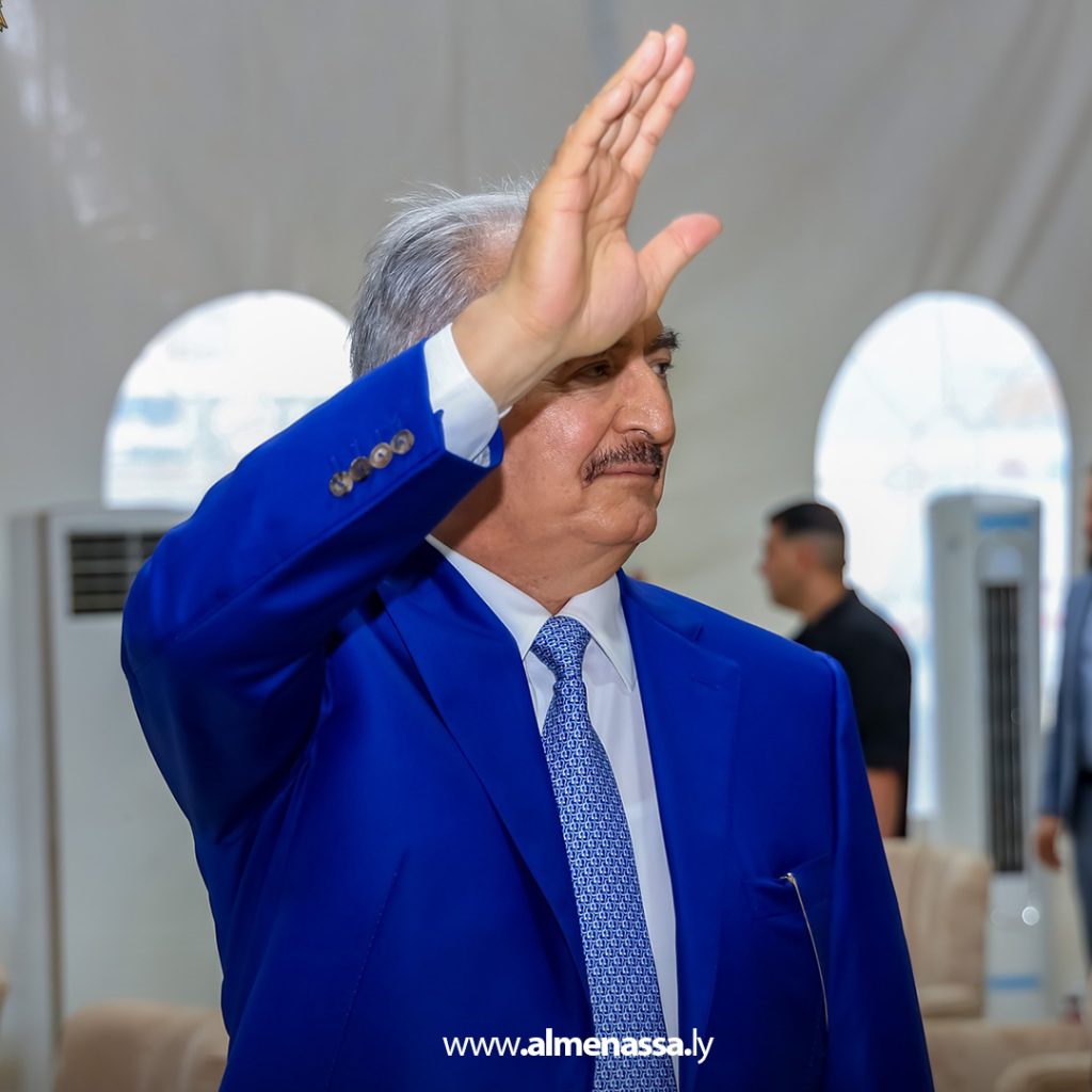 Extra 20 1 القائد العام للقوات المسلحة يشهد أول حفل تخرج في درنة بعد الكارثة