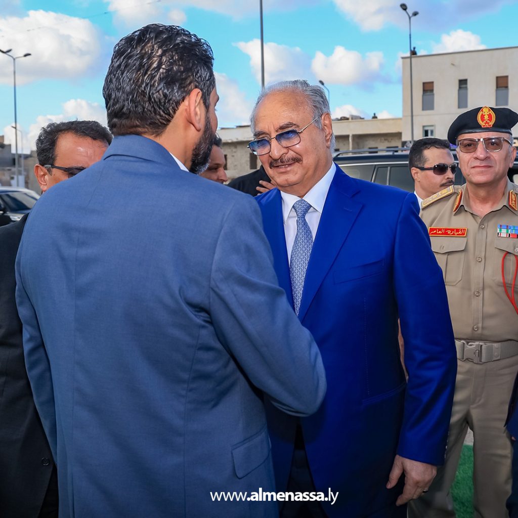 Extra 21 1 القائد العام للقوات المسلحة يشهد أول حفل تخرج في درنة بعد الكارثة