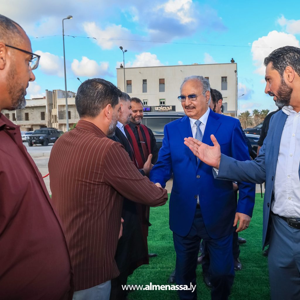 Extra 22 1 القائد العام للقوات المسلحة يشهد أول حفل تخرج في درنة بعد الكارثة