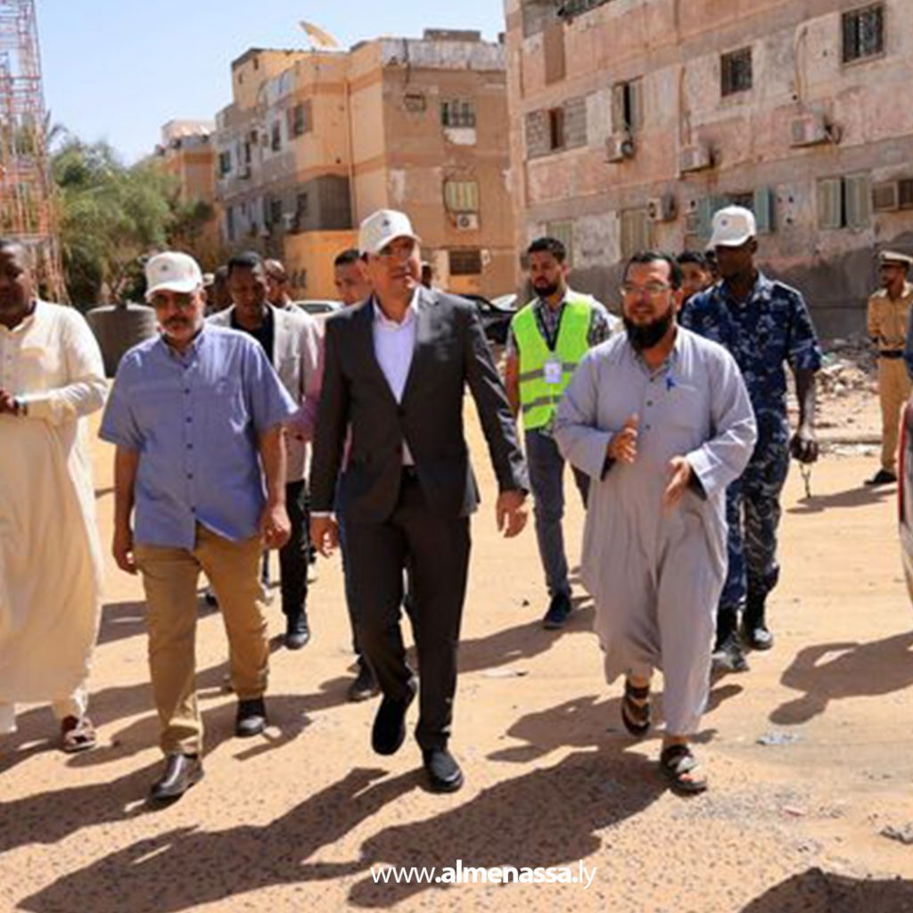 Extra 222 لجنة الطوارئ تزور أحياء بسبها وتستمع لمشاكل المواطنين