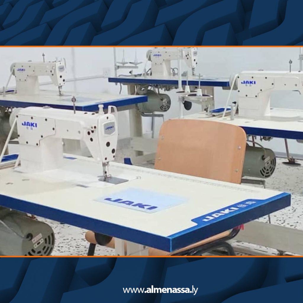 Extra 251 مؤسسة النفط تسلم معمل تفصيل وخياطة لمركز تدريب المرأة بأوجلة