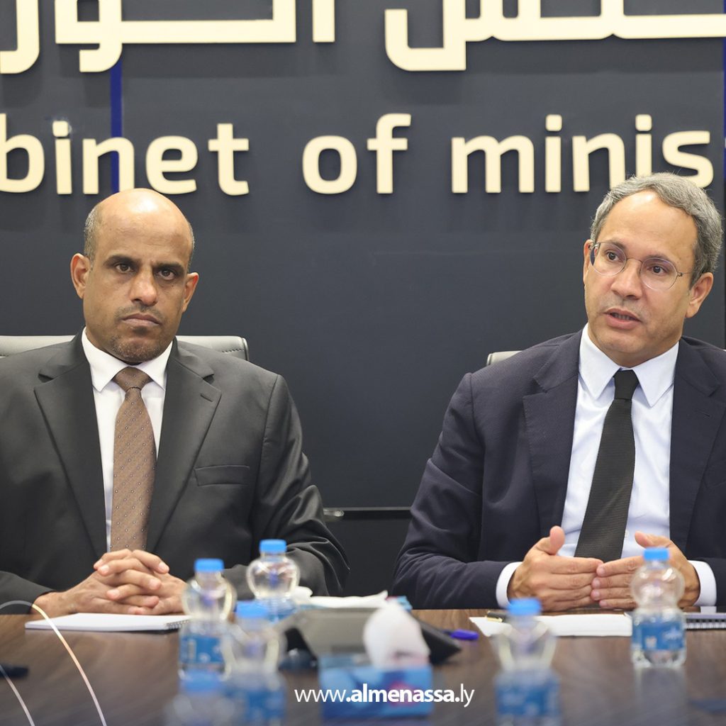 Extra 53 حكومة الوحدة الوطنية تتابع استكمال قاعة الألعاب الرياضية بطرابلس
