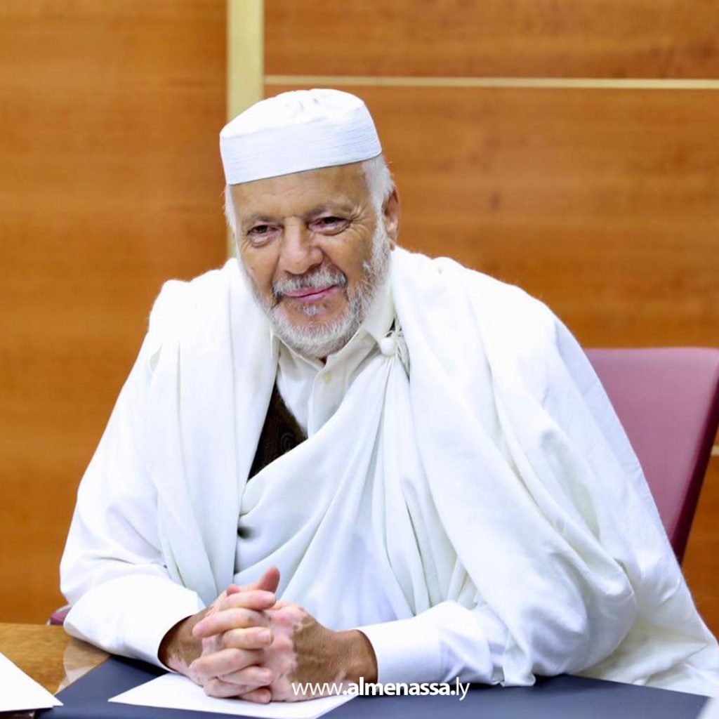 Extra1 37 أبوجناح يلتقي أعيان وحكماء ومشايخ منطقة العلالقة ببلدية صبراتة
