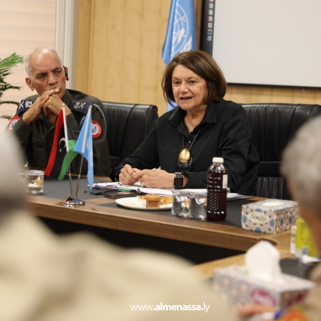 Extra1 45 اللجنة العسكرية تلتقي في بنغازي نائبة الأمين العام للأمم المتحدة