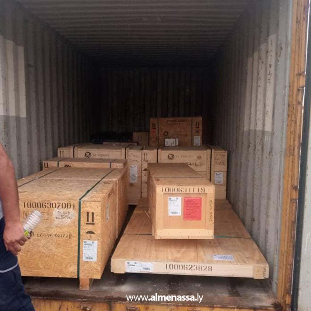 Extra1 48 شركة الكهرباء: وصول معدات إلى محطة شمال بنغازي لصيانة وحدتين بها