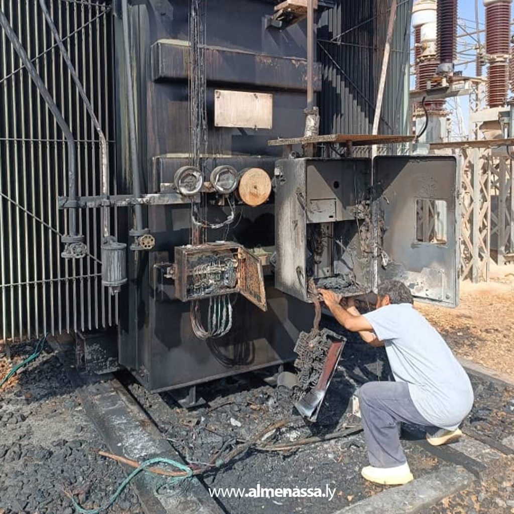 Extra1 99 شركة الكهرباء: العمل على إعادة التيار إلى بني وليد