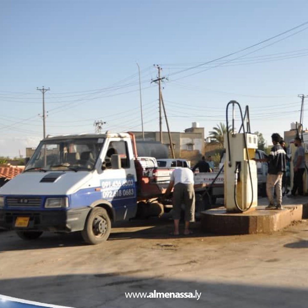 Extra2 183 داخلية الوحدة: تأمين محطات الوقود في مناطق الجبل الغربي