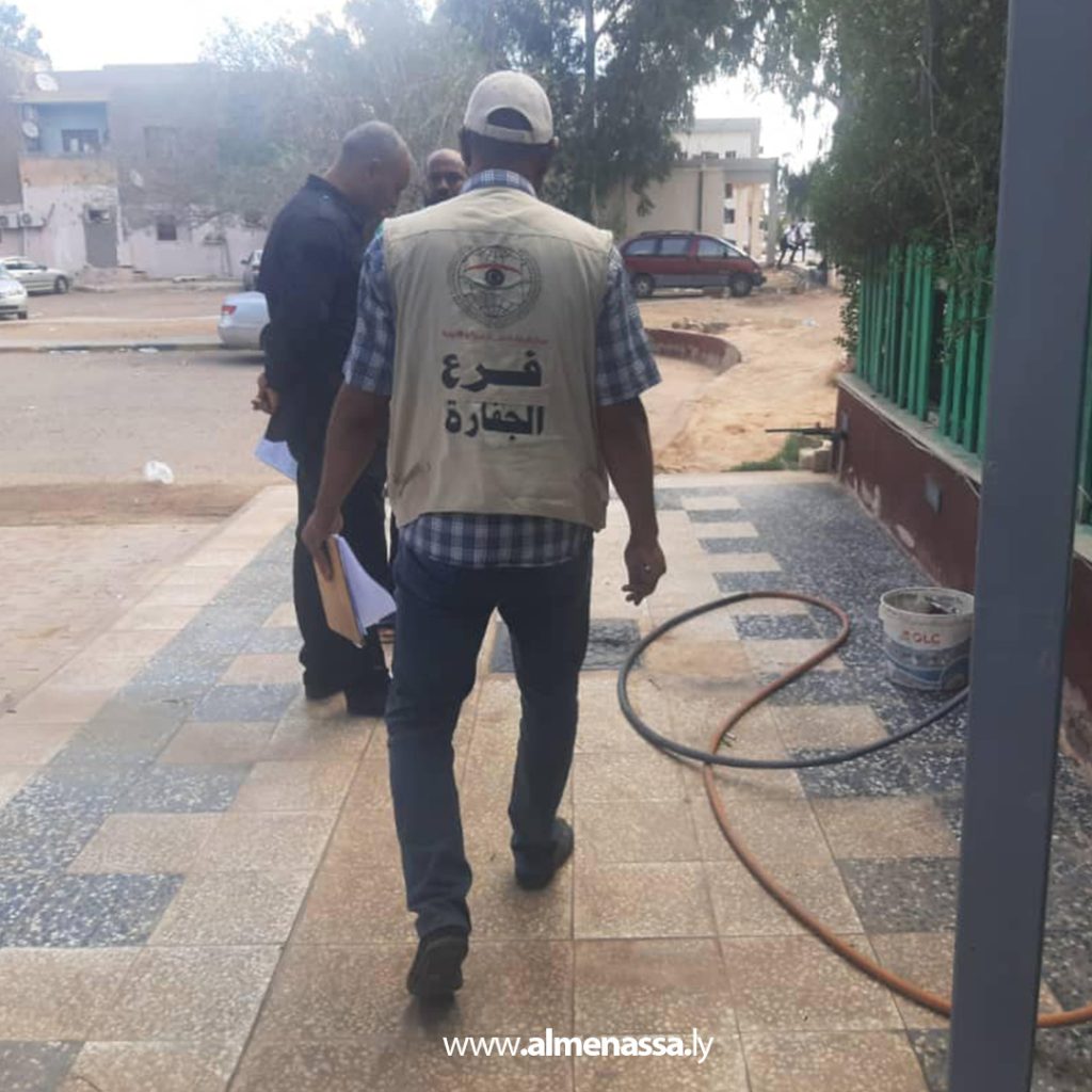 Extra2 203 حملة تفتيشية بالجفارة تكشف عن مخالفات صحية في المحال والمخابز