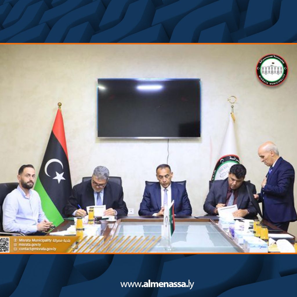 Extra2 241 توقيع عقد تمويل مشروع الملايطة الإسكاني 784 وحدة سكنية في مصراتة