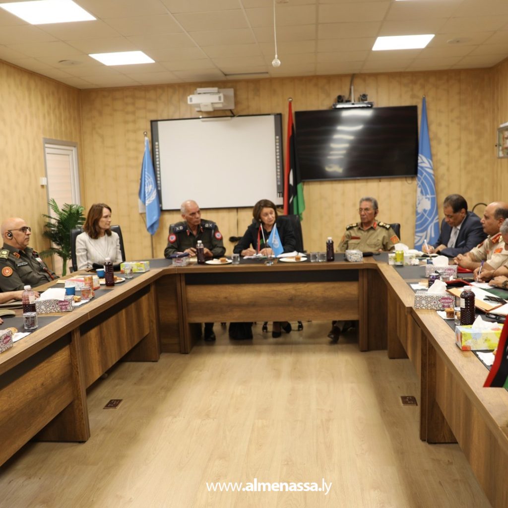 Extra2 45 اللجنة العسكرية تلتقي في بنغازي نائبة الأمين العام للأمم المتحدة