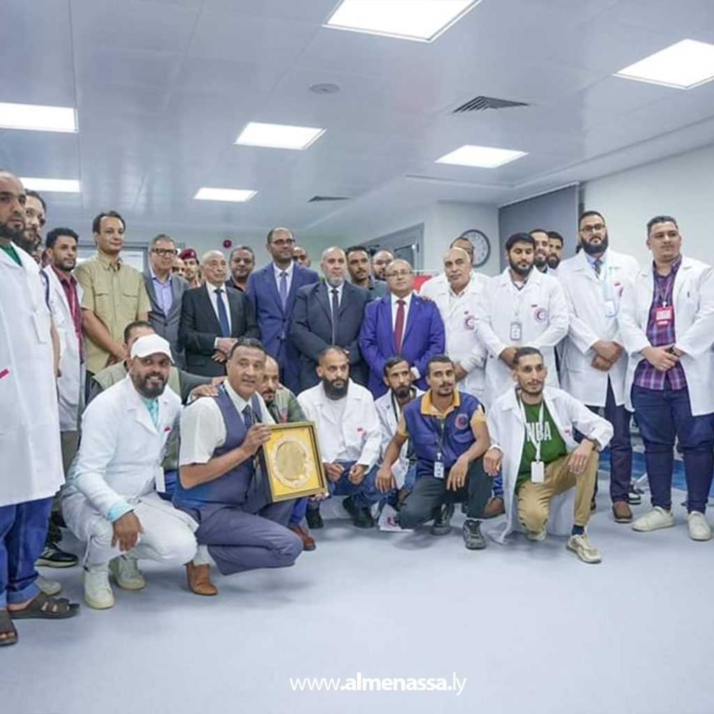 Extra2 50 افتتاح مجمع عيادات محمود الهريش في درنة بحضور عقيلة صالح ووزير الصحة ورئيس صندوق التنمية