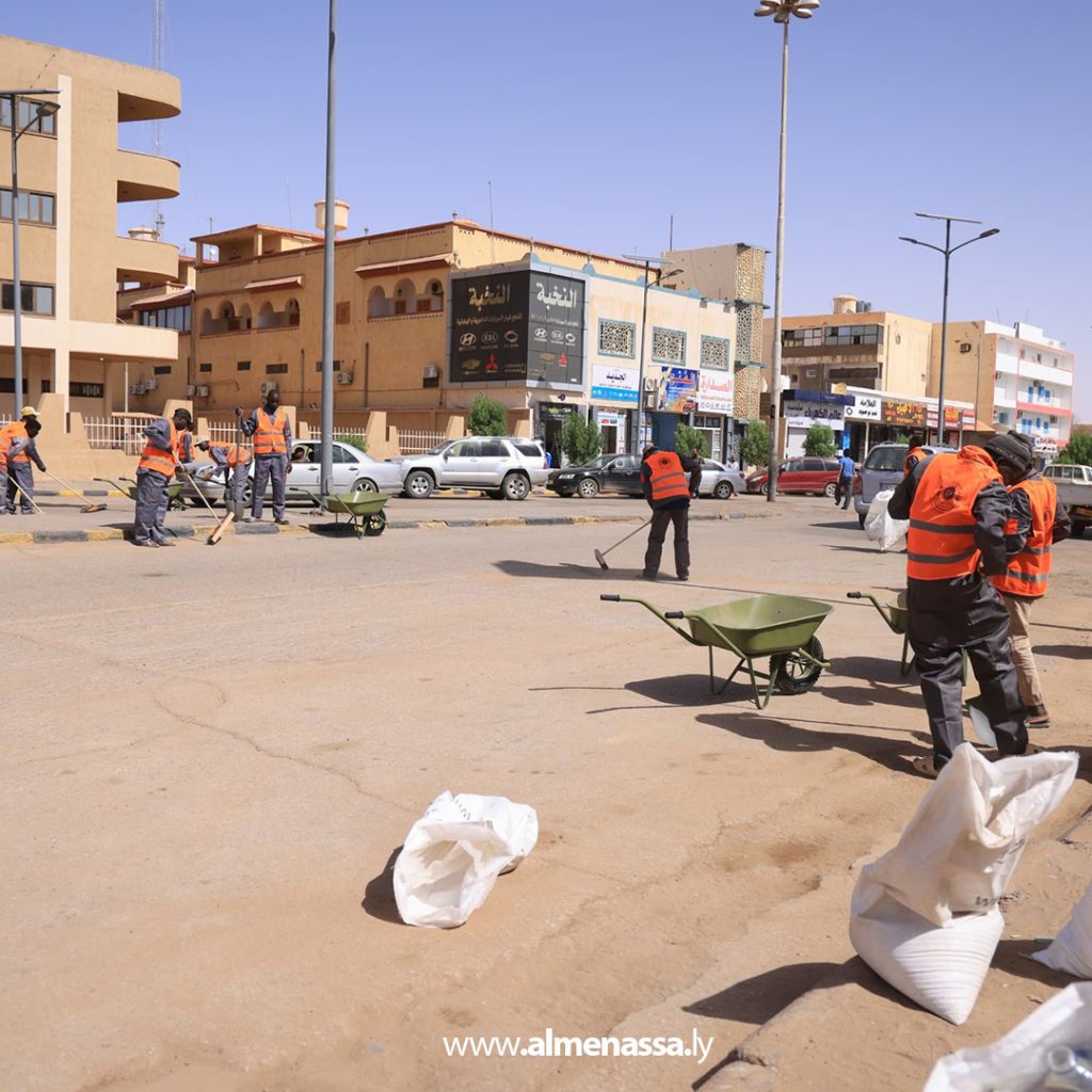 حملة تنظيف موسعة في أحياء وشوارع مدينة سبها 3 Extra3 124 حملة تنظيف موسعة في أحياء وشوارع مدينة سبها