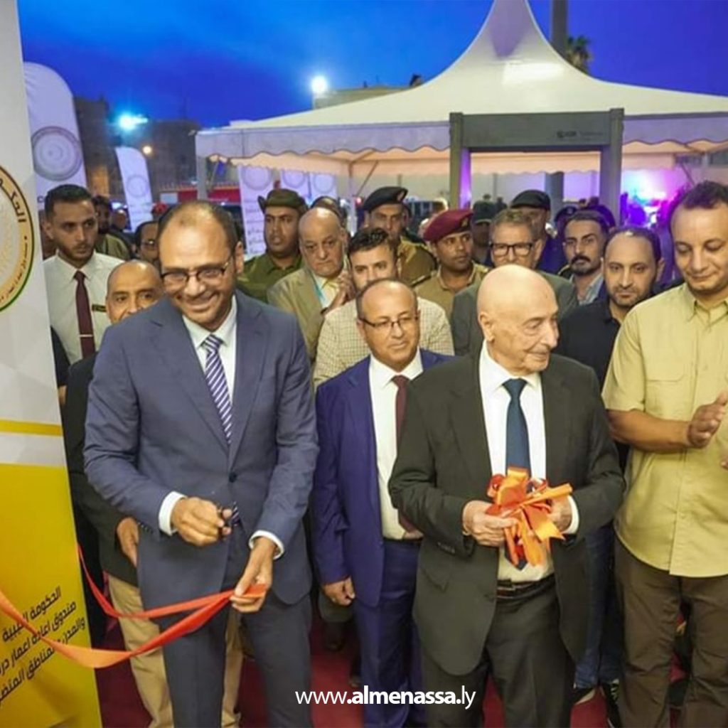 Extra4 15 افتتاح مجمع عيادات محمود الهريش في درنة بحضور عقيلة صالح ووزير الصحة ورئيس صندوق التنمية
