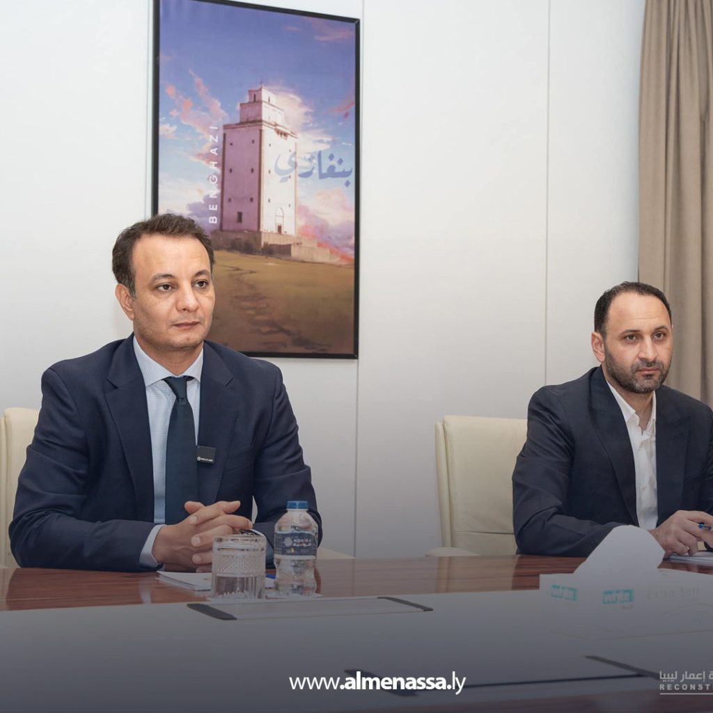 04 11 المهندس بلقاسم حفتر يبحث مع السفير الفرنسي استعدادات المنتدى الليبي الفرنسي للإعمار