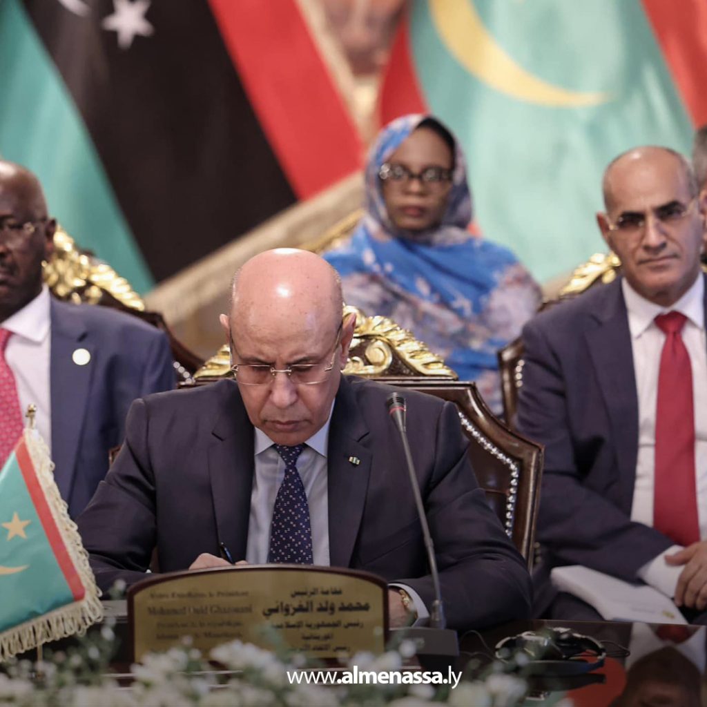 05 4 المنفي يترأس اجتماعا مشتركا رفيع المستوى مع الوفد الإفريقي ويؤكد أن الرئاسي ليس طرفا من أطراف الصراع في ليبيا