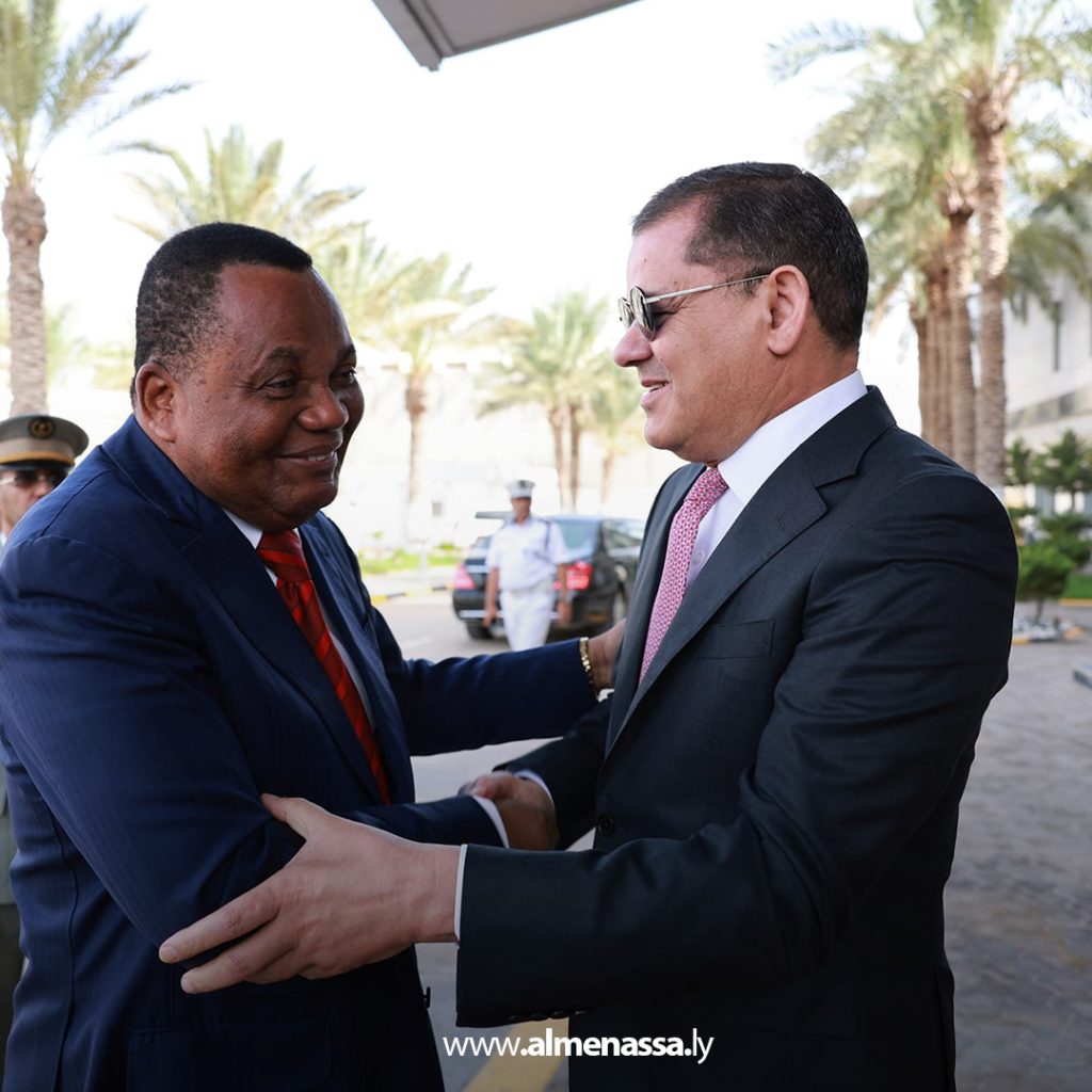 09 1 الدبيبة يؤكد لوفد الاتحاد الإفريقي أن ليبيا ليست في حالة انقسام عميق وأن الانقسامات سياسية بحتة