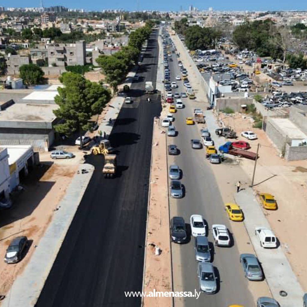 Extra 114 بلدية أبو سليم: بدء المرحلة الأخيرة من تعبيد طريق الرابش وسوق الثلاثاء الجديد