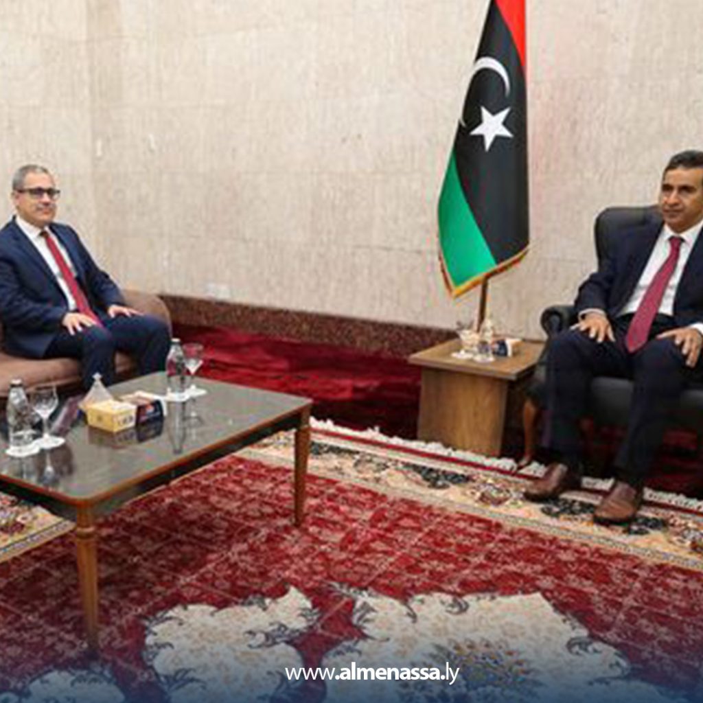 Extra 119 النويري وبرنت يبحثان الازمة السياسية في ليبيا