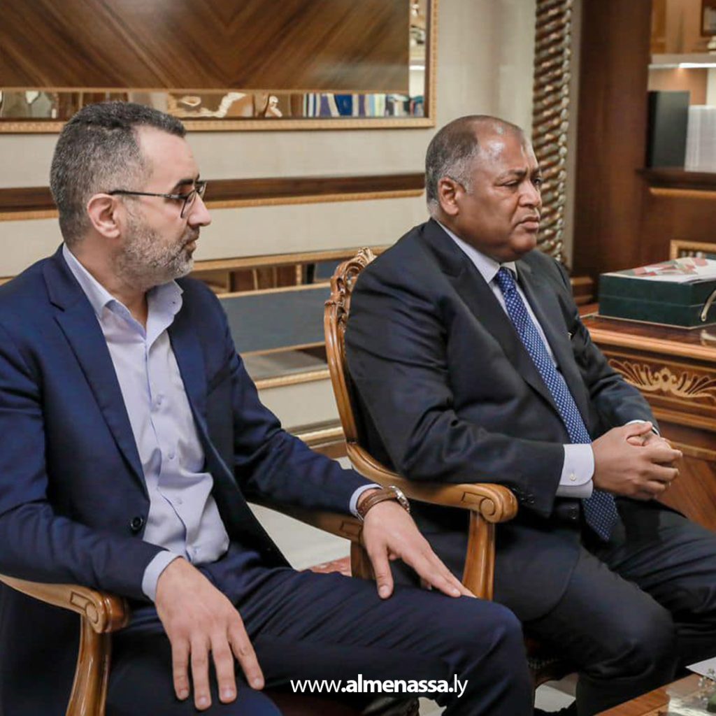 Extra 124 المبروك يبحث مع النائب العام سبل حماية المال العام وتنفيذ جدول مرتبات الهيئات القضائية