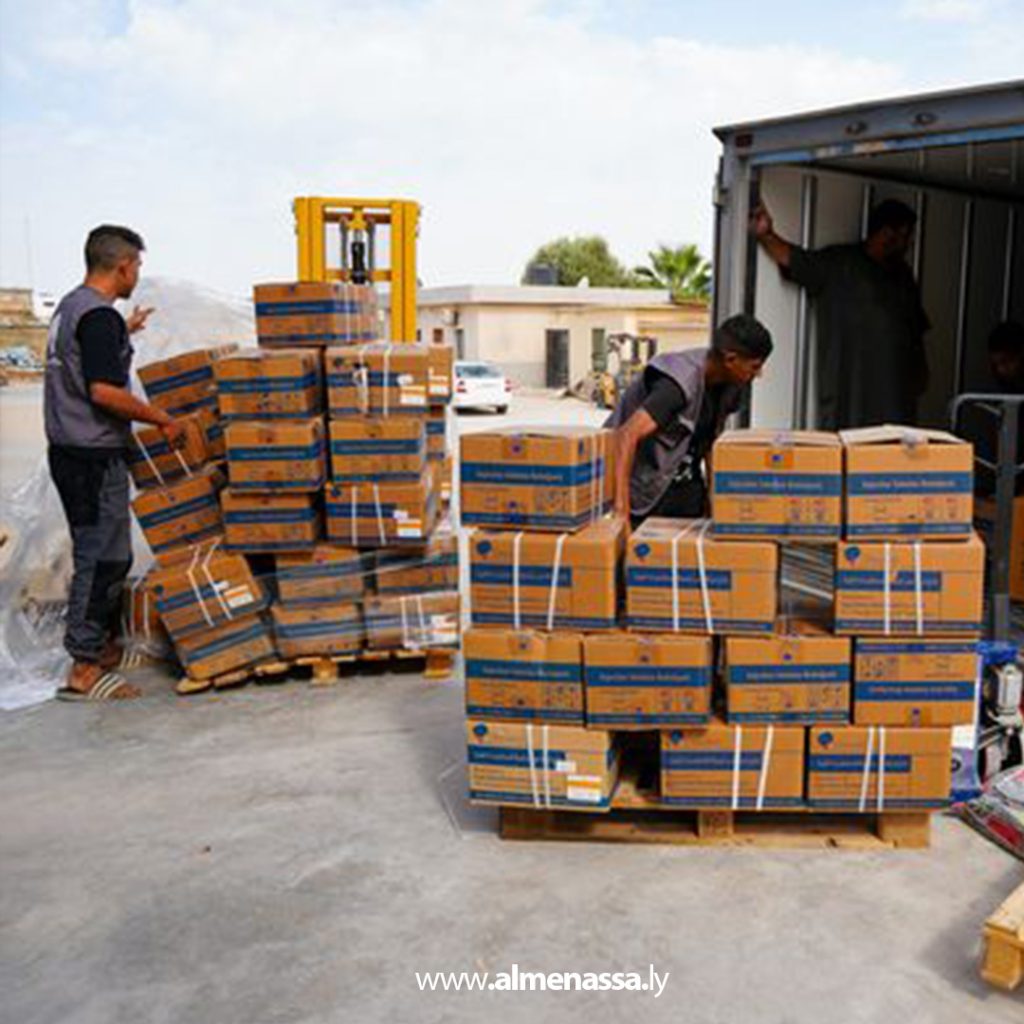 Extra 125 جهاز الإمداد الطبي يواصل تسليم المستشفيات والمراكز الصحية احتياجاتها ومستلزماتها الطبية