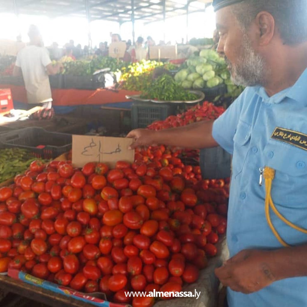 Extra 156 حملات تفتيشية شاملة من الحرس البلدي في بنغازي لضبط الأنشطة التجارية