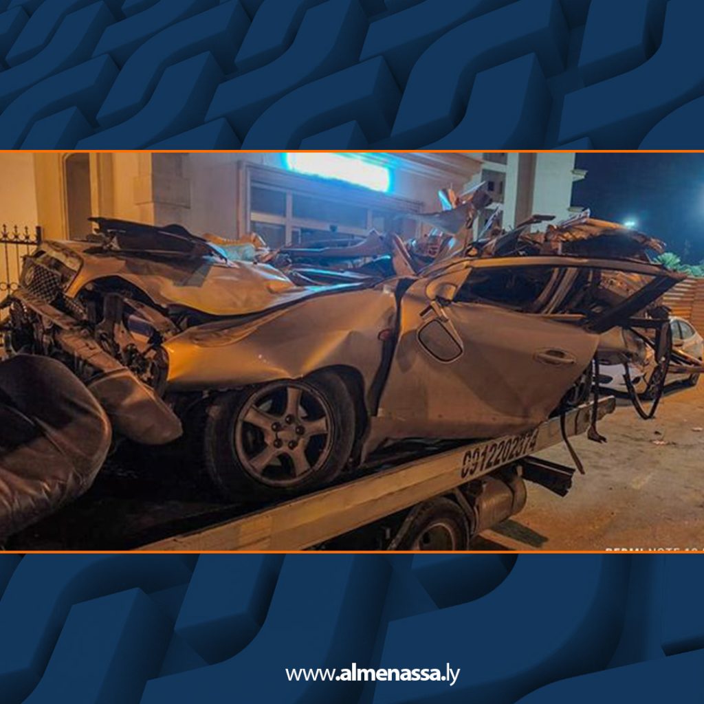 Extra 288 وفاة شاب في حادث مروري قرب جزيرة المدار