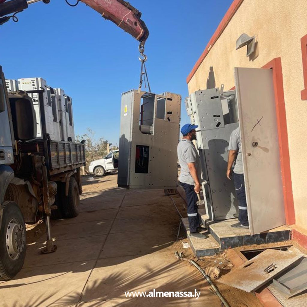 Extra 342 شركة الكهرباء: إعادة التيار للخطوط التي تتغذى من محطة المطار بسبها