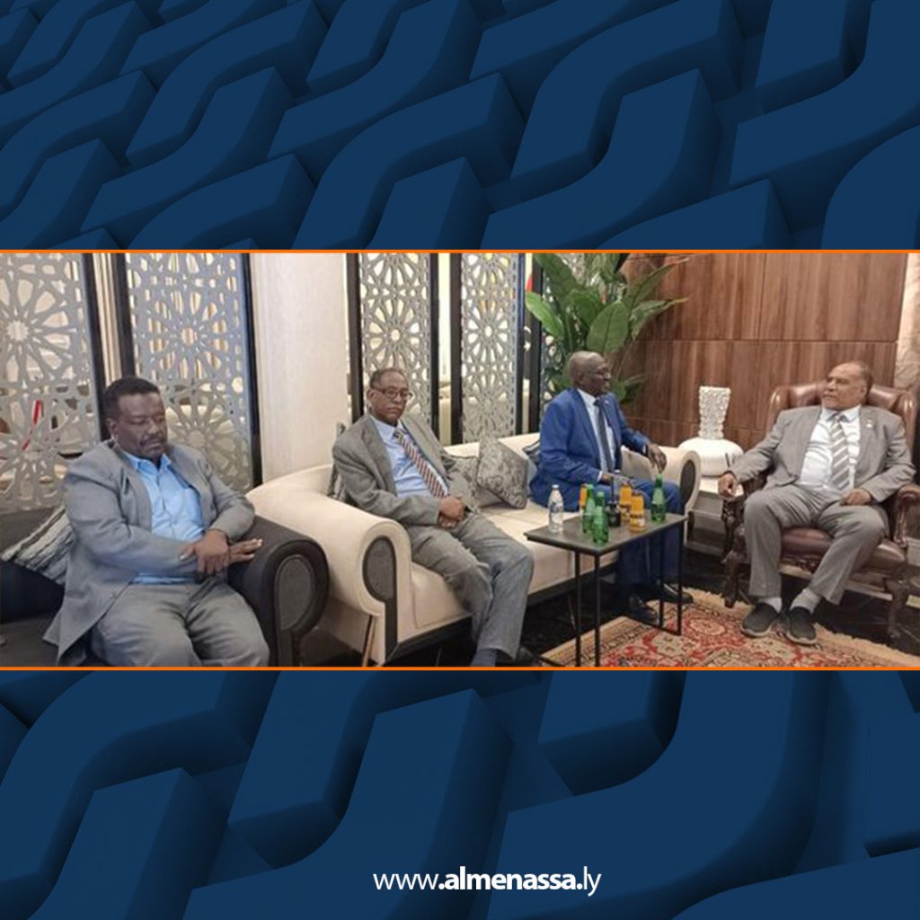 Extra 345 وزير التعليم العالي السوداني يبحث في طرابلس أوضاع الطلبة