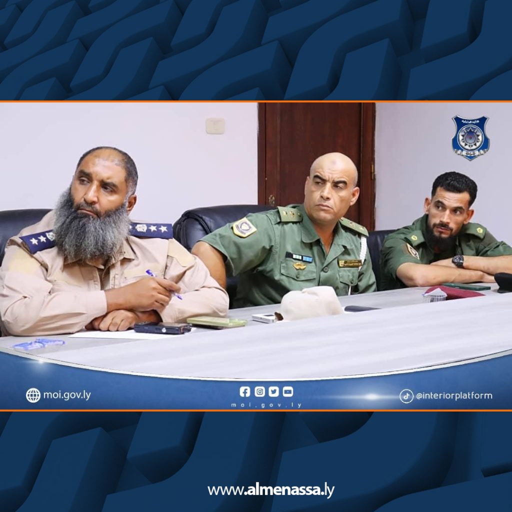 Extra 395 الغرفة الأمنية بصبراتة تبحث مواجهة التحديات المناخية