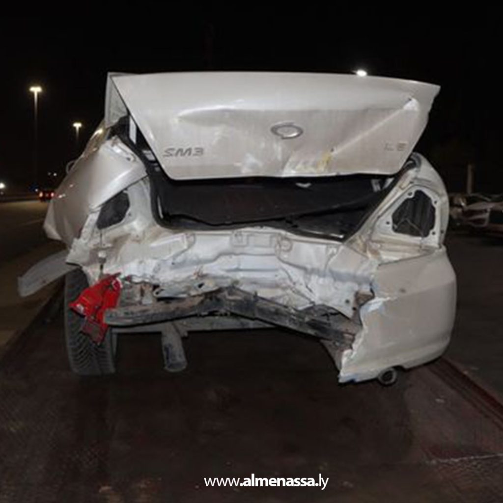 Extra 465 أمن طرابلس: إصابة شخص جراء حادث بالطريق السريع