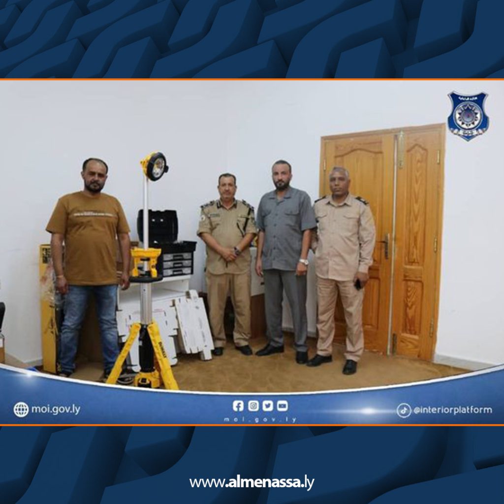 Extra 564 افتتاح قسم المختبرات والأدلة الجنائية بمديرية أمن طبرق